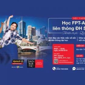 Talkshow “Học FPT Aptech liên thông Đại học Swinburne”