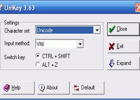 Beta Blogger – Phần III: Cách cài đặt Unikey