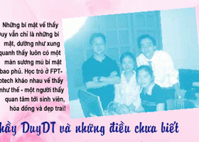 Thầy DuyDT và những điều chưa biết