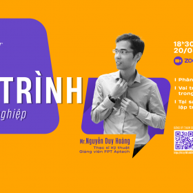 Cái chạm đầu tiên cùng “NÓI NHỎ, NÓI TO”: Sắp diễn ra Zoom Talk trải nghiệm thực tế về sự học và sự nghiệp ngành Lập trình