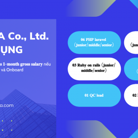 [Hà Nội] TOMOSIA tuyển dụng nhiều vị trí kèm theo Sign-in bonus 1-month gross salary (Có điều kiện chi tiết)