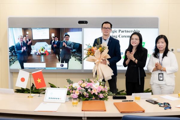 Lễ ký kết hợp tác chiến lược Trandata (FPT Software) và True Data diễn ra trực tuyến.