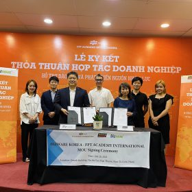 FPT Aptech ký kết thỏa thuận hợp tác với công ty cổ phần Bizware Korea