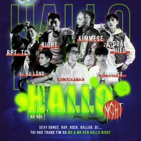 Dàn nghệ sĩ cá tính hội tụ tại sự kiện Hallo Night party Hà Nội