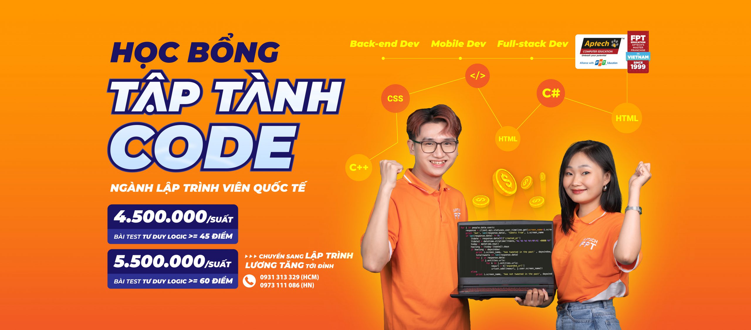 Học bổng Tập tành Code