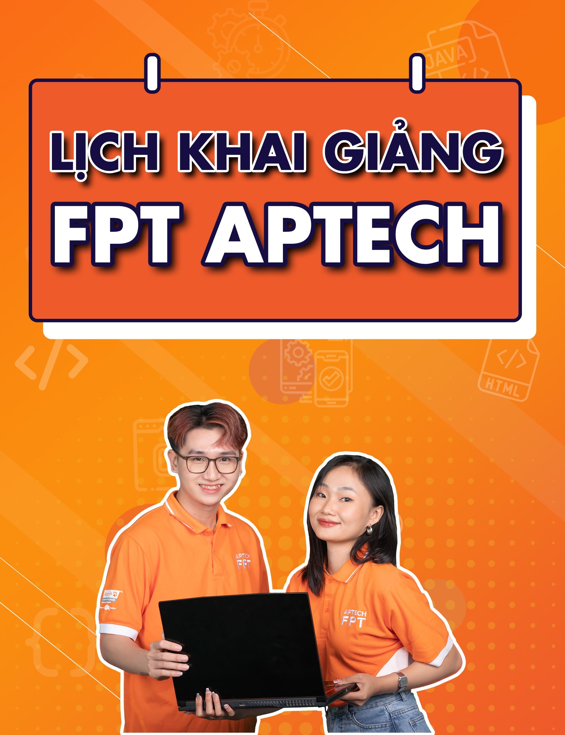 Lich khai giảng FPT Aptech
