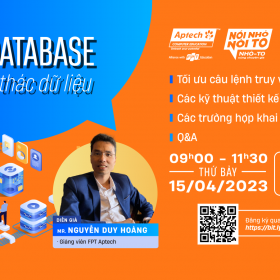 SQL là gì? Tại sao nên tham gia Talkshow: SQL Database – Tối ưu khai thác dữ liệu
