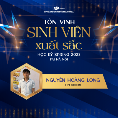 Hoàng Long - Sinh viên xuất sắc