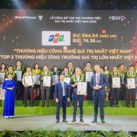 FPT là Thương hiệu Công nghệ giá trị nhất Việt Nam