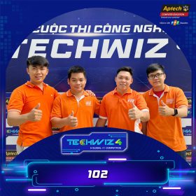 Nhóm 102 – Sinh viên kỳ 2 FPT Aptech “làm nên chuyện” tại Cuộc thi Công nghệ Toàn cầu Techwiz 4