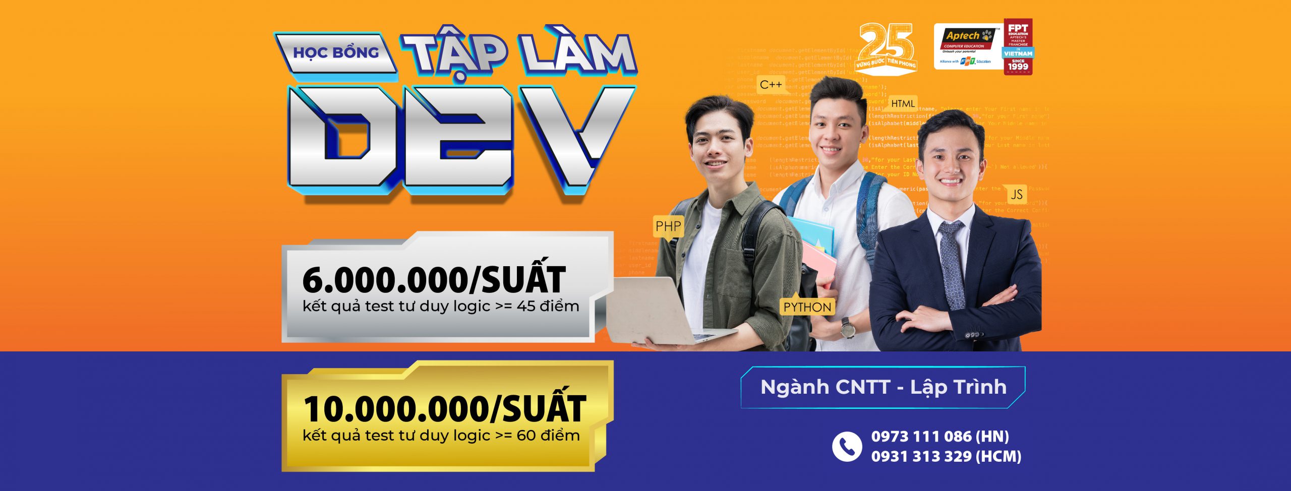 Học bổng Tập Làm Dev 2024