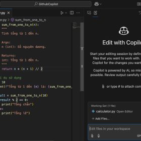 GitHub Copilot – Trợ lý AI viết code thông minh dành cho lập trình viên