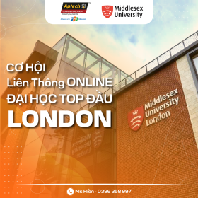 Nhận bằng cử nhân Anh Quốc từ Middlesex University ngay tại Việt Nam cùng FPT Aptech