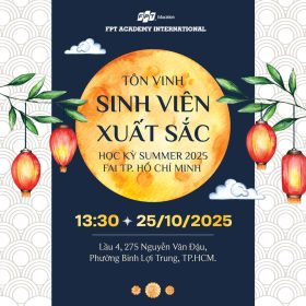Lễ Tôn vinh Sinh viên Xuất sắc học kỳ Summer 2025 tại Viện Đào tạo Quốc tế FPT TP. Hồ Chí Minh