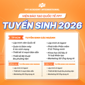 HỌC PHÍ TẠI VIỆN ĐÀO TẠO QUỐC TẾ FPT 2026