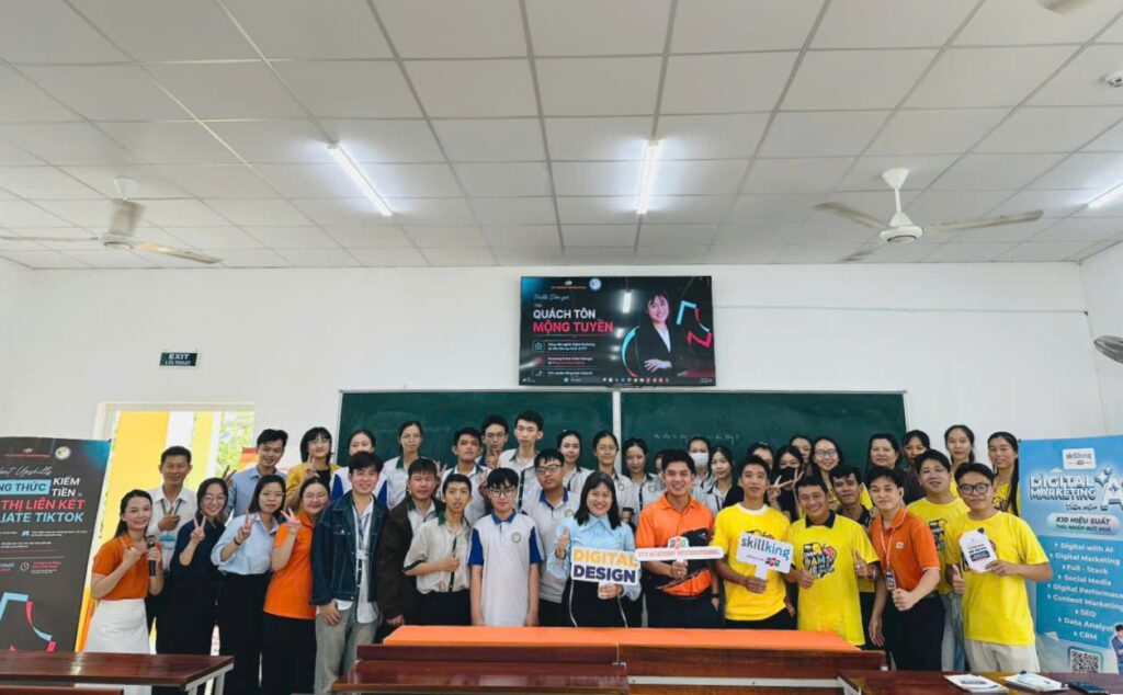 Student Upskills: Lan tỏa tư duy số cùng workshop “Công thức kiếm tiền từ Tiếp thị liên kết Affiliate TikTok”