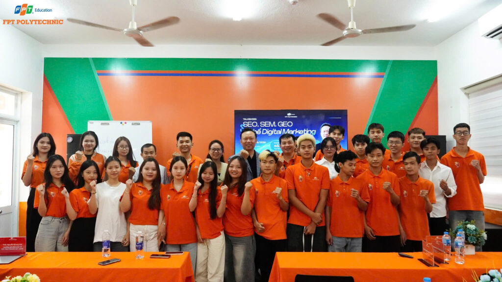 Giảng viên FPT Skillking chia sẻ xu hướng SEO, SEM, GEO trong kỷ nguyên AI tại FPT Polytechnic Quy Nhơn