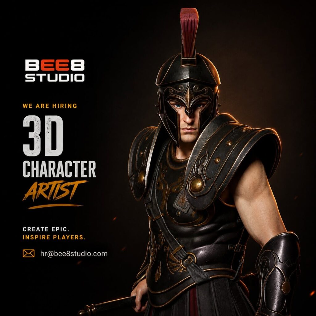 BEE8 STUDIO Tuyển dụng: 3D Character