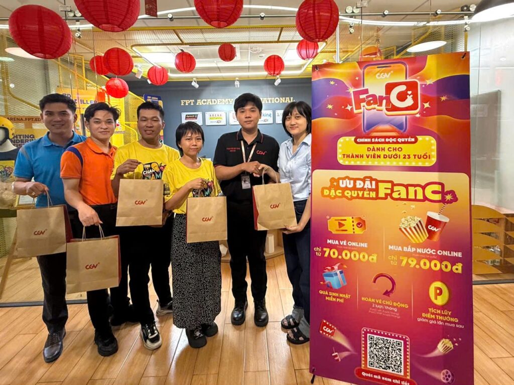 Viện Đào tạo Quốc tế FPT Cần Thơ kết nối cùng Công ty TNHH CJ CGV Việt Nam, mang đến nhiều giá trị cho học viên