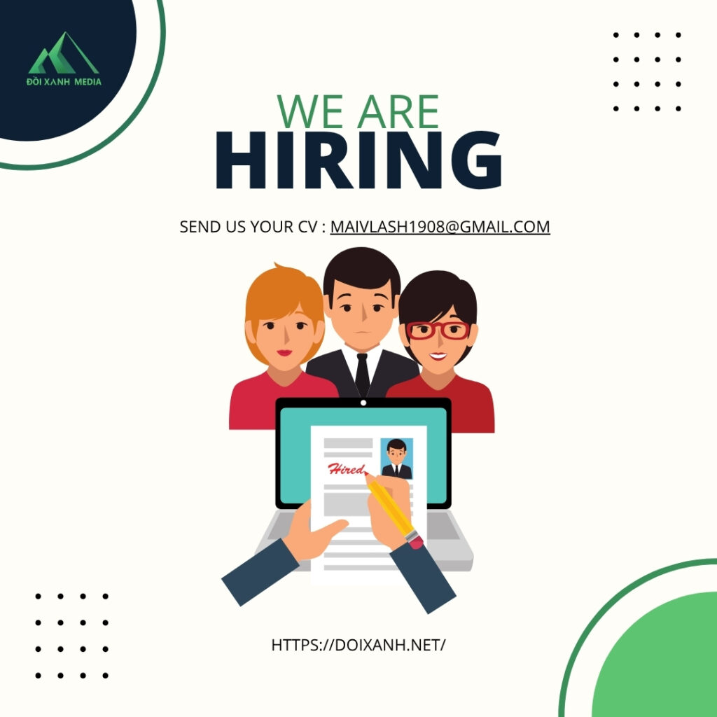 ĐỒI XANH MEDIA Tuyển dụng: Social Media Executive