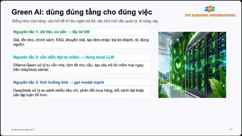 3 giờ trải nghiệm xây dựng AI Agent bán hàng cho doanh nghiệp
