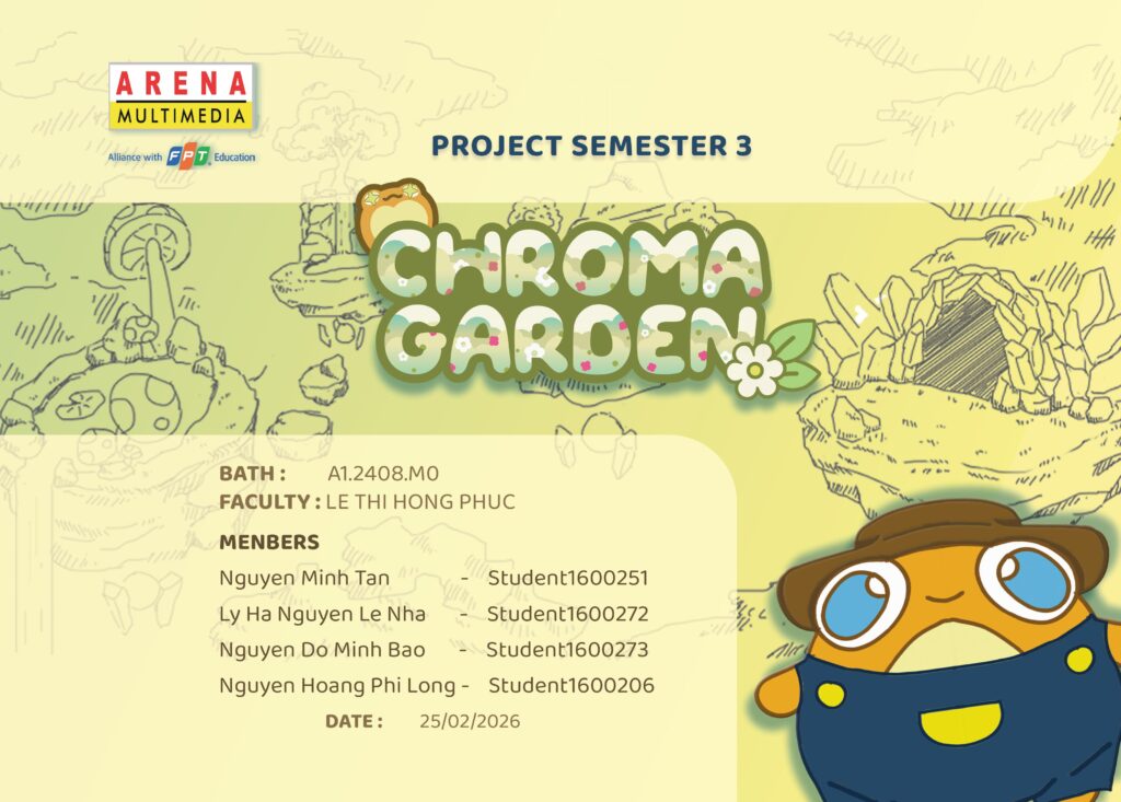 CHROMA GARDEN: Trailer game nông trại với ý tưởng phá vỡ lối chơi quen thuộc từ đồ án sinh viên FPT Arena Multimedia