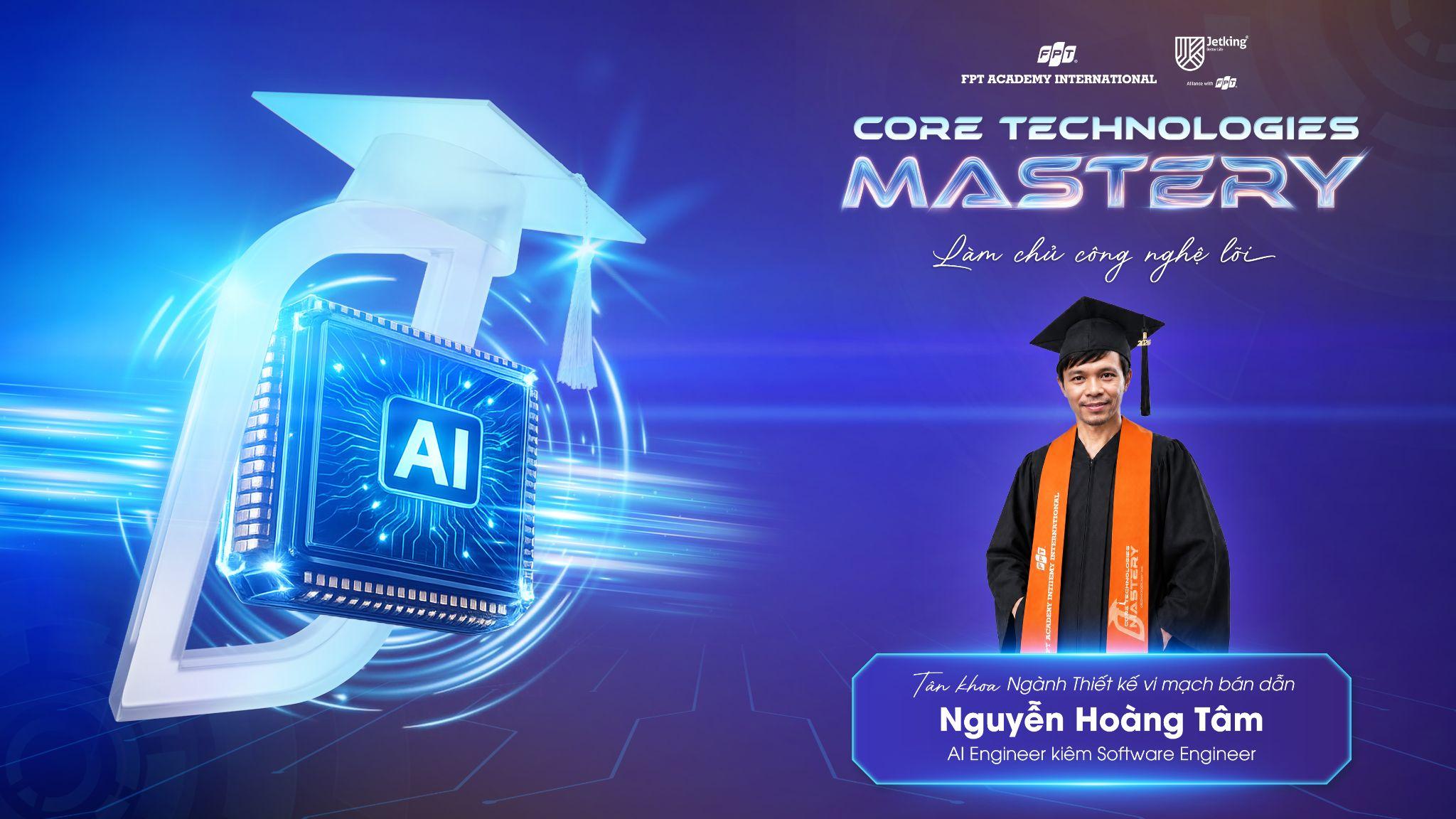 Kỹ sư AI rẽ hướng học Thiết kế vi mạch: Hành trình "mở đường" làm chủ công nghệ lõi tại FPT Jetking