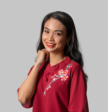 portrait young woman wearing embroidered shirt 1