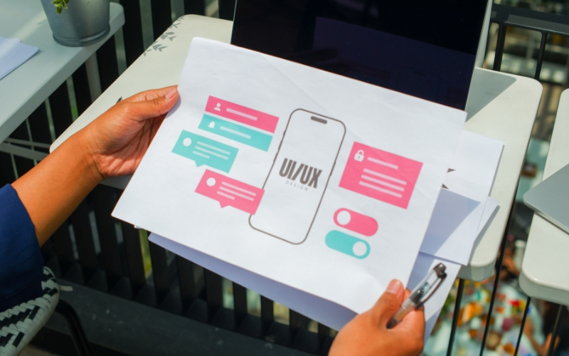 UI/UX Designer là người thiết kế giao diện và trải nghiệm người dùng.