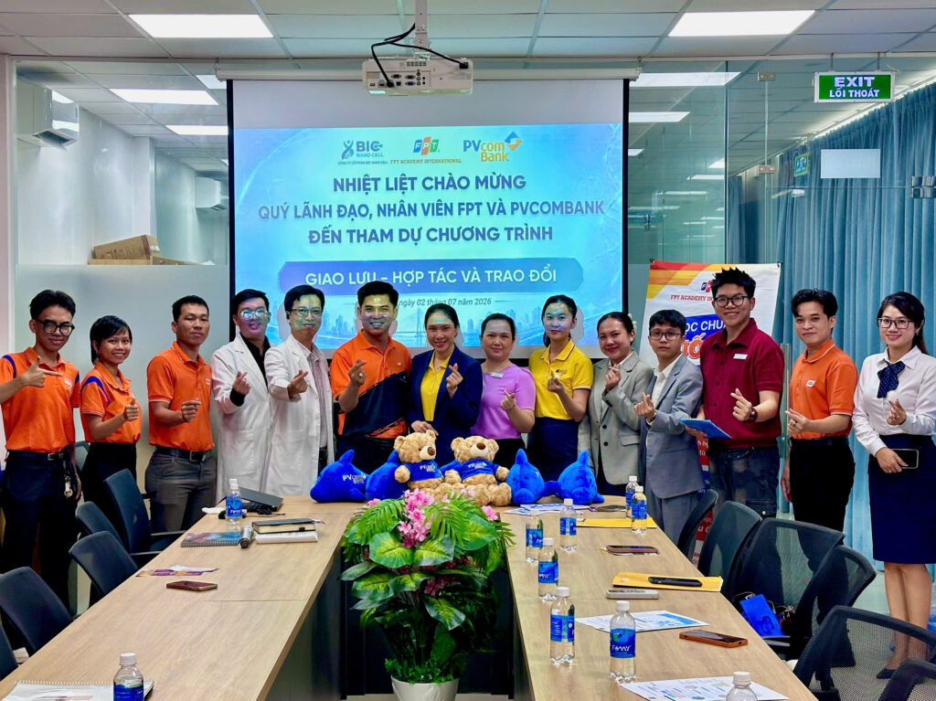 Viện Đào tạo Quốc tế FPT Cần Thơ hợp tác, chia sẻ và đồng hành cùng Bic Nano cell – PVcombank