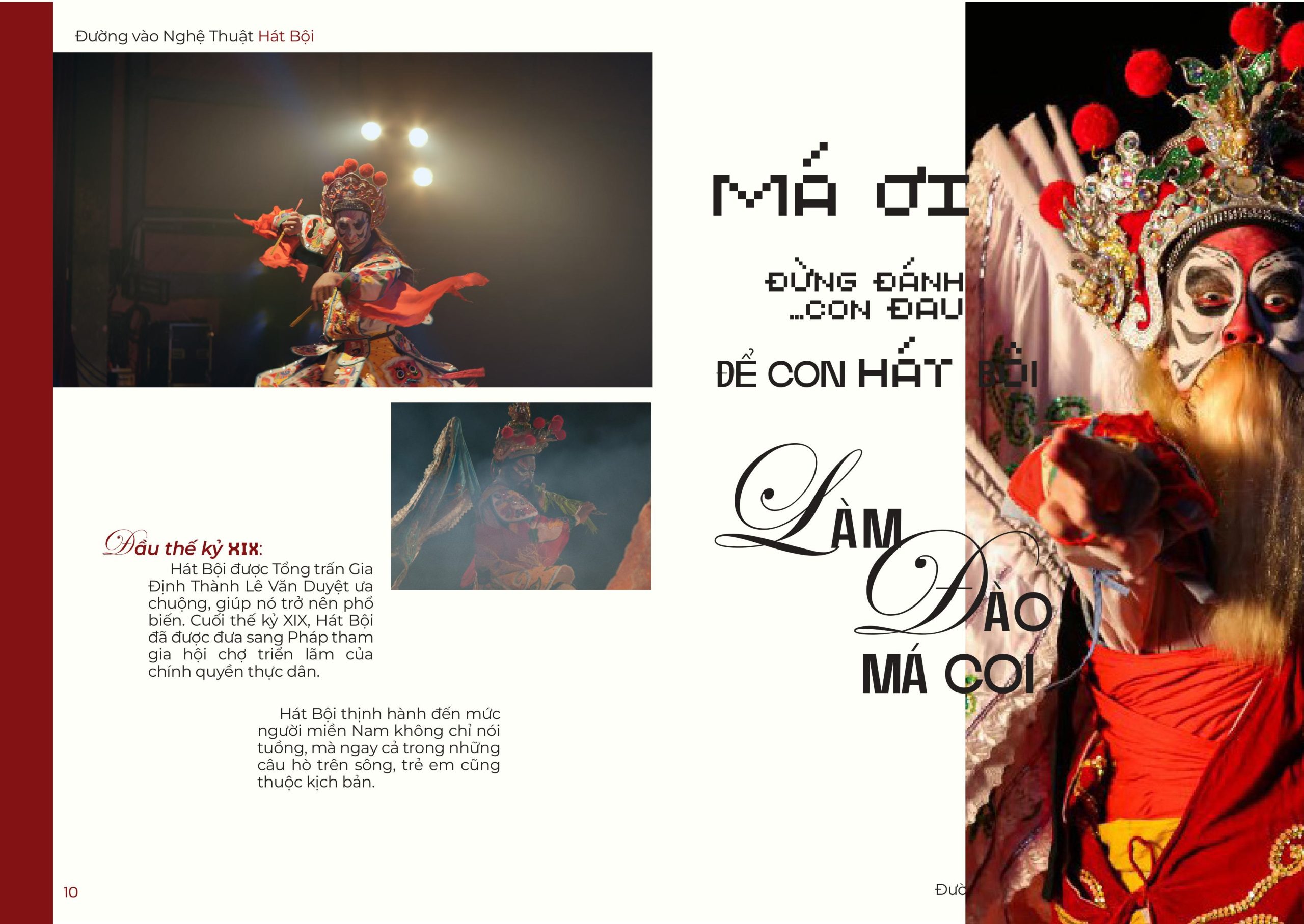Thiết kế biên tập bằng InDesign: “Đường vào Nghệ thuật Hát Bội” của sinh viên FPT Arena Multimedia 6 ASM02 SPREAD h├¼nh s║unh 5 scaled
