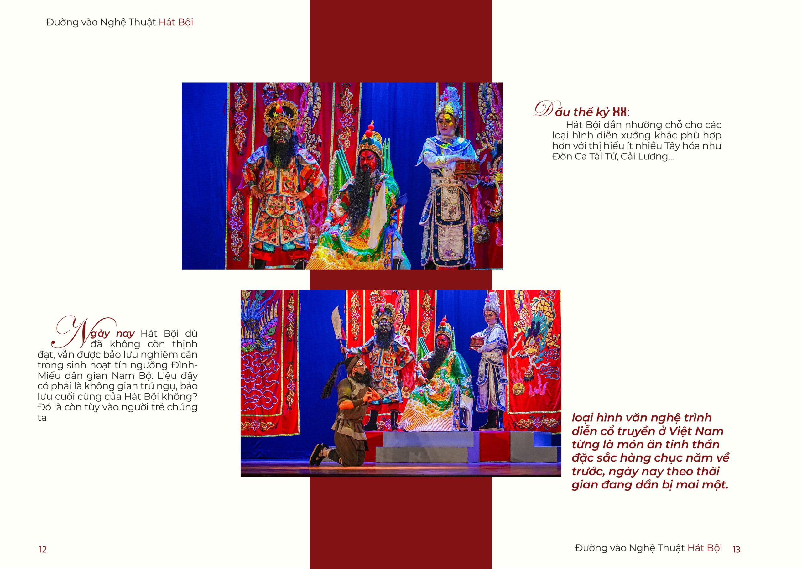 Thiết kế biên tập bằng InDesign: “Đường vào Nghệ thuật Hát Bội” của sinh viên FPT Arena Multimedia 7 ASM02 SPREAD h├¼nh s║unh 6 scaled
