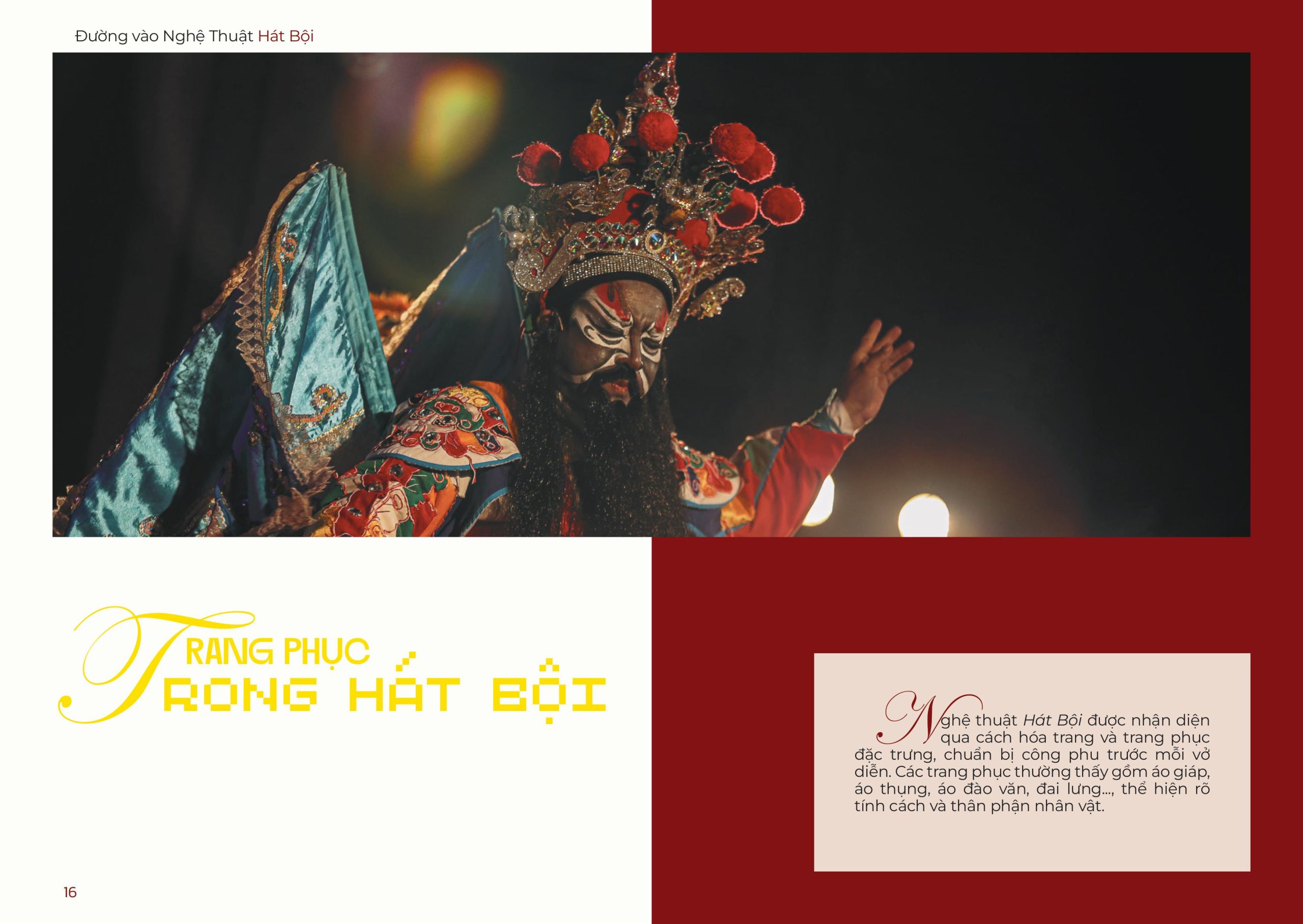 Thiết kế biên tập bằng InDesign: “Đường vào Nghệ thuật Hát Bội” của sinh viên FPT Arena Multimedia 9 ASM02 SPREAD h├¼nh s║unh 8 scaled