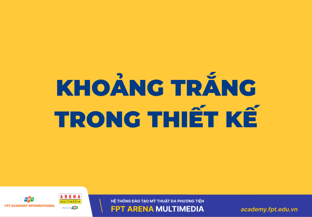 Tâm lý học thị giác của khoảng trắng trong thiết kế phẳng