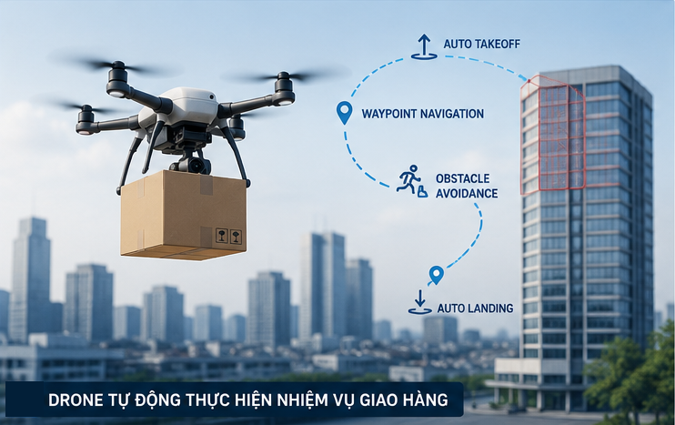 Autonomous Features – Nền tảng của Drone tự hành