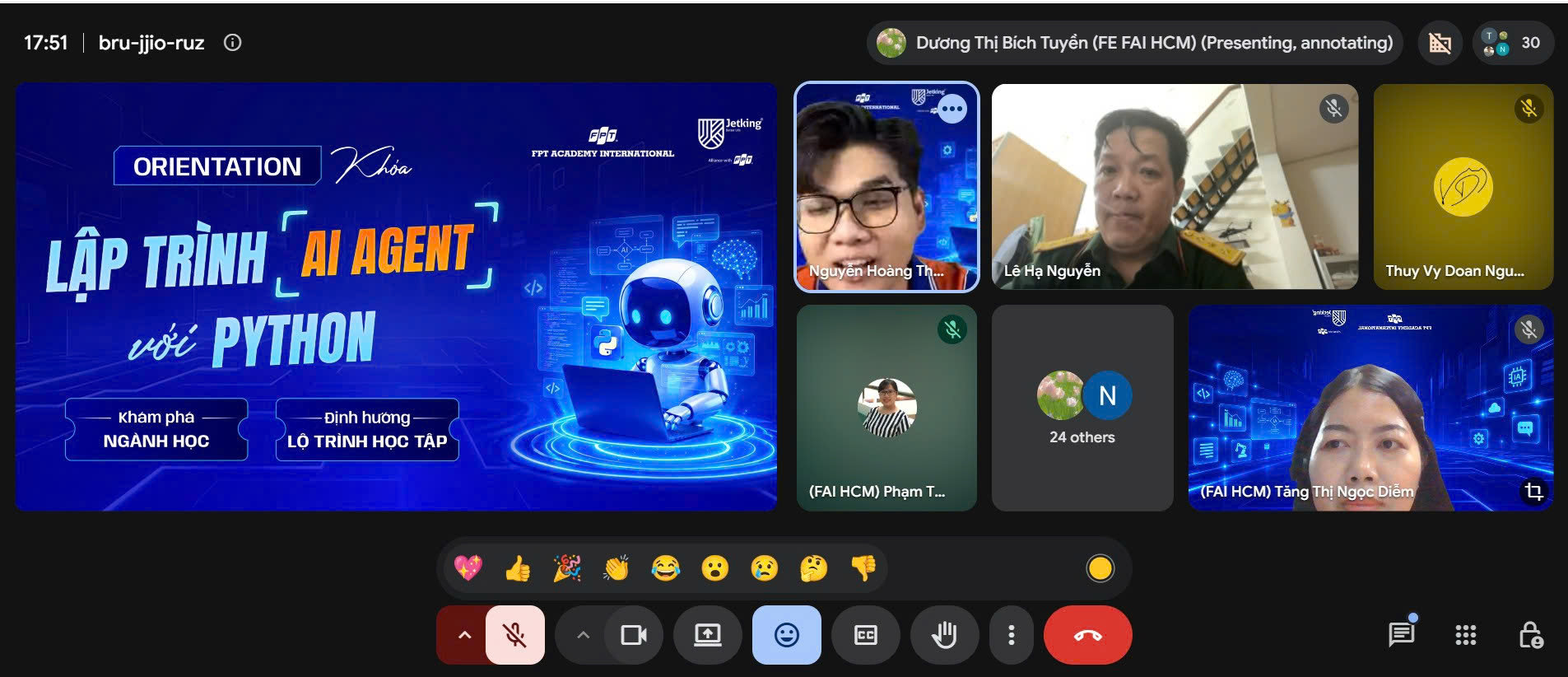 FPT Jetking chào đón lớp AI Agent online 6 tháng: Khởi đầu hành trình chinh phục công nghệ AI thế hệ mới