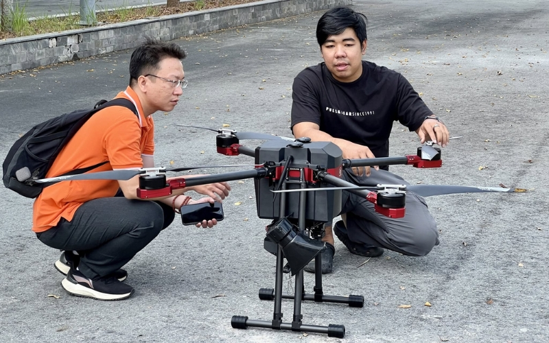 AI và hệ thống tự hành giúp học viên tiếp cận công nghệ cốt lõi của Drone.