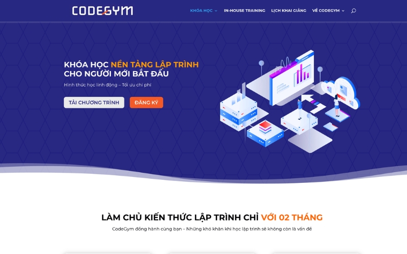 Mô hình Bootcamp tại CodeGym chú trọng thực hành cường độ cao và phát triển năng lực Java Web Full-stack.
