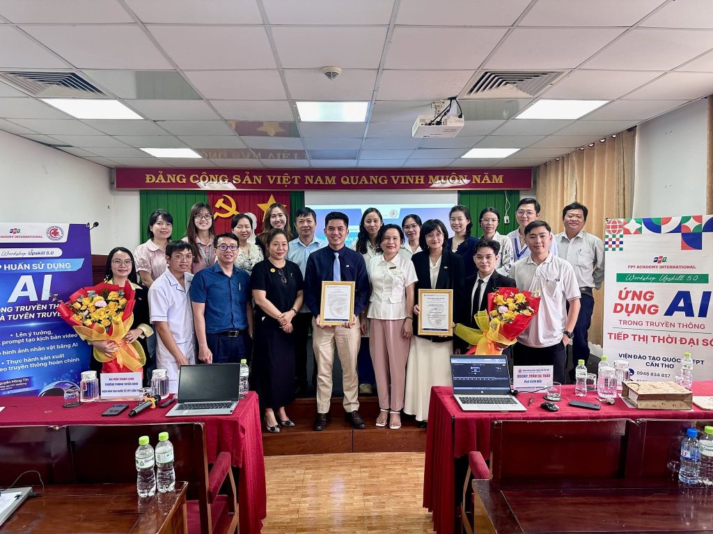 Ứng dụng AI trong truyền thông và tuyên truyền: Trang bị tư duy và kỹ năng AI cho đội ngũ y tế Cần Thơ